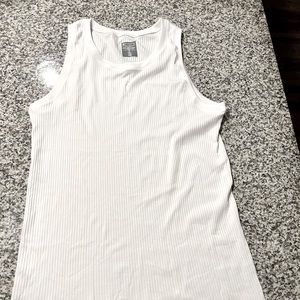 Athleta white, rubbed tank
